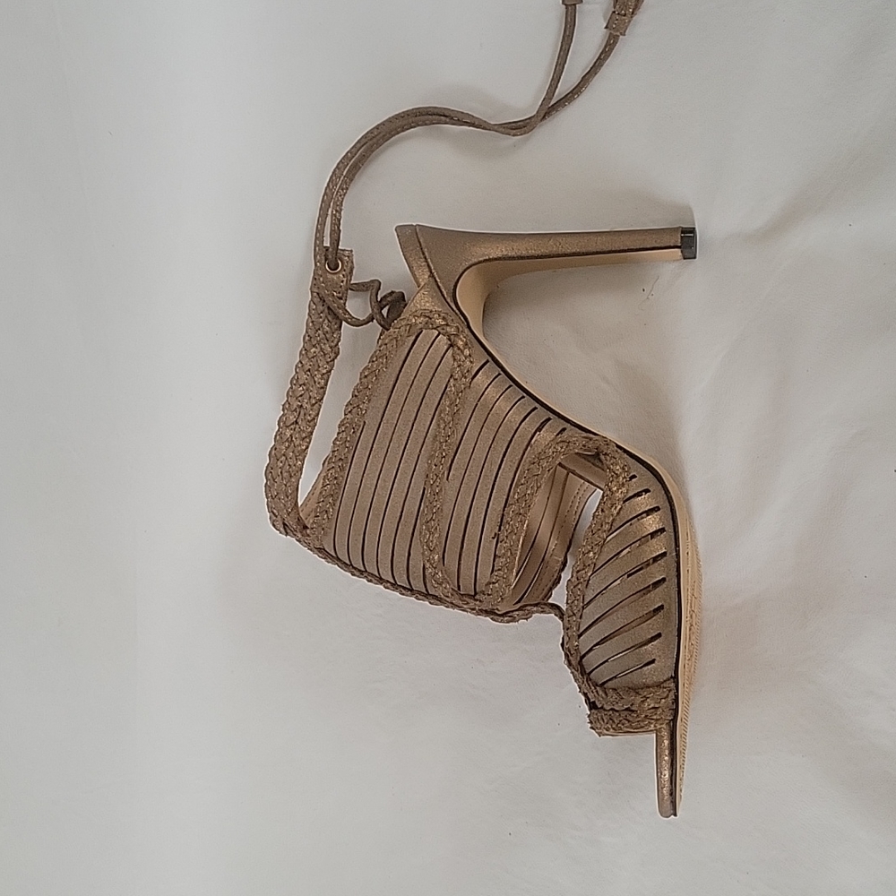 NEW Vince Camuto Kabira Sandals Bronze Heels Size 10 - Picture 10 of 12
